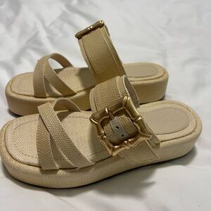 Schutz Lola Flatform Sandal 7.5